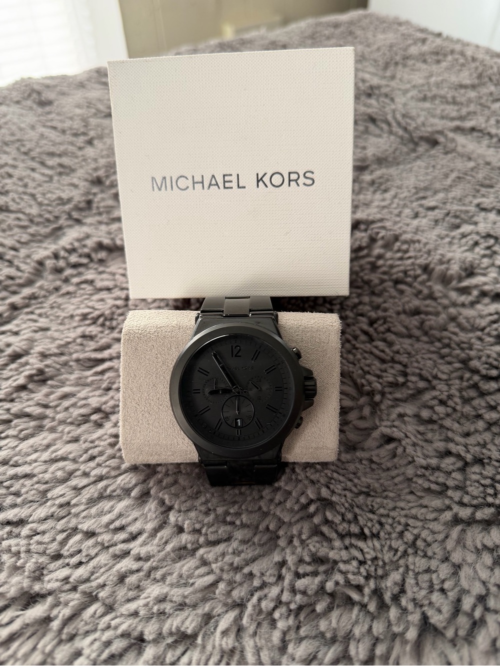 Michael Kors All-Black Men's Chronograph Watch